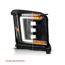 Load image into Gallery viewer, ANZO 15-20 GMC Yukon (Incl XL - Factory Halogen Models) Full LED Proj Headlights Black - Pass. Side - Additional View 12