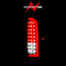 Load image into Gallery viewer, ANZO 15-21 Chevrolet Colorado Full LED Tail Lights w/ Red Lightbar Black Housing Clear Lens - Side View