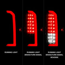 Load image into Gallery viewer, ANZO 15-21 Chevrolet Colorado Full LED Tail Lights w/ Red Lightbar Black Housing Clear Lens - Additional View 5