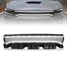 Load image into Gallery viewer, ANZO 15-23 Dodge Charger Black LED Grille w/ Initiation &amp; Running Light/DRL Bar - Main Product View