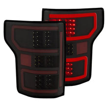 Load image into Gallery viewer, ANZO 18-19 Ford F-150 LED Taillights Black - Side View