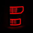 Load image into Gallery viewer, ANZO 18-19 Ford F-150 LED Taillights Black - Back View