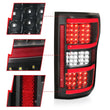 Load image into Gallery viewer, ANZO 18-19 Ford F-150 LED Taillights Black - Additional View 8