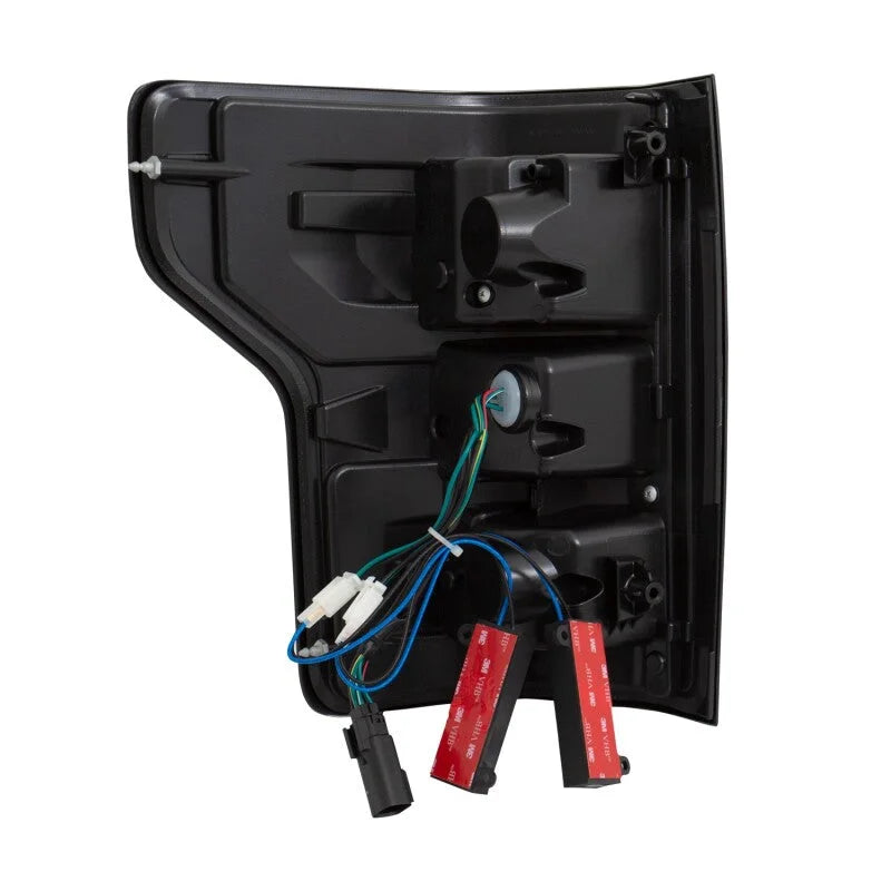 ANZO 18-19 Ford F-150 LED Taillights Black - Additional View 9