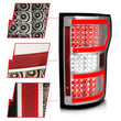 Load image into Gallery viewer, ANZO 18-19 Ford F-150 LED Taillights Chrome - Side View