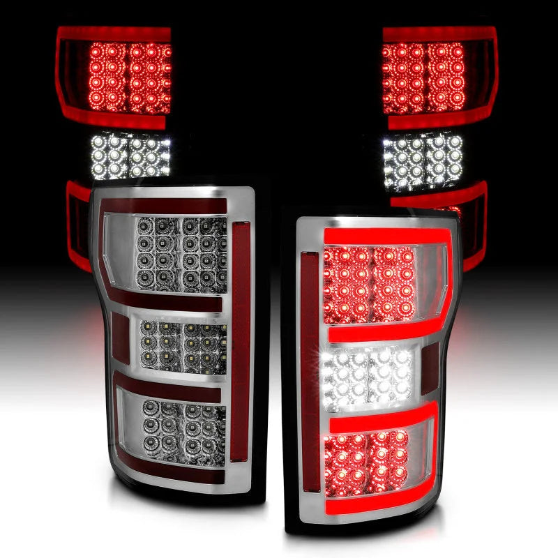 ANZO 18-19 Ford F-150 LED Taillights Chrome - Additional View 8
