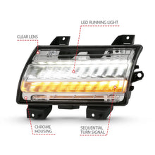 Load image into Gallery viewer, ANZO 18-19 Jeep Wrangler JL Halogen Chrome Clear w/ Sequential Signal - Additional View 8