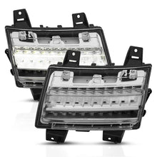 Load image into Gallery viewer, ANZO 18-19 Jeep Wrangler JL LED Chrome Clear w/ Sequential Signal - Back View