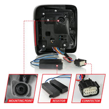 Load image into Gallery viewer, ANZO 18-19 Jeep Wrangler JL LED Taillights Black - Installation View