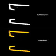 Load image into Gallery viewer, ANZO 19-22 Chevrolet Silverado 1500 LED Proj HL w/Lgt Bar SwBk Seq. Blk w/In. Light - Passenger Side - Additional View 6