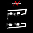 Load image into Gallery viewer, ANZO 19-22 Chevrolet Silverado 1500 LED Proj HL w/Lgt Bar SwBk Seq. Blk w/In. Light - Passenger Side - Additional View 11