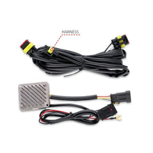 Load image into Gallery viewer, ANZO 19-22 Chevrolet Silverado 1500 LED Proj HL w/Lgt Bar SwBk Seq. Blk w/In. Light - Passenger Side - Additional View 13