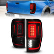 Load image into Gallery viewer, ANZO 19-22 Ford Ranger Full LED Taillights w/ Lightbar Sequential Signal Black Housing/Smoke Lens - Main Product View