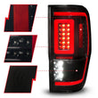 Load image into Gallery viewer, ANZO 19-22 Ford Ranger Full LED Taillights w/ Lightbar Sequential Signal Black Housing/Smoke Lens - Back View