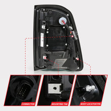 Load image into Gallery viewer, ANZO 19-24 RAM 1500 (Factory LED Models ONLY) Full LED Tail Lights SeqSig Black - Pair - Additional View 5