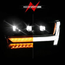 Load image into Gallery viewer, ANZO 19-24 RAM 1500 (New Body/OE Halogen) Full LED Proj Headlights DRL/SeqSig Black - Pass. Side - Additional View 11