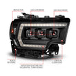 Load image into Gallery viewer, ANZO 19-24 RAM 2500/3500 Z-Series Full LED Proj Headlights DRL/Init/SeqSig - Pass. Side ONLY - Back View