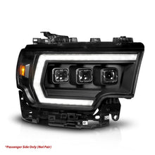 Load image into Gallery viewer, ANZO 19-24 RAM 2500/3500 Z-Series Full LED Proj Headlights DRL/Init/SeqSig - Pass. Side ONLY - Installation View