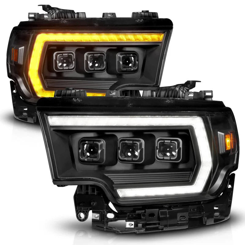 ANZO 19-24 RAM 2500/3500 Z-Series Full LED Proj Headlights DRL/Init/SeqSig - Pass. Side ONLY - Additional View 10