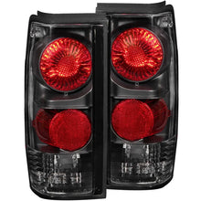 Load image into Gallery viewer, ANZO 1982-1994 Chevrolet S-10 Taillights Black - Main Product View
