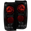 Load image into Gallery viewer, ANZO 1982-1994 Chevrolet S-10 Taillights Dark Smoke - Main Product View