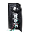 Load image into Gallery viewer, ANZO 1986-1993 Mazda B2000 Taillights Black - Side View