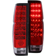 Load image into Gallery viewer, ANZO 1986-1997 Nissan Hardbody LED Taillights Red/Clear - Main Product View