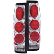 Load image into Gallery viewer, ANZO 1986-1997 Nissan Hardbody Taillights Chrome - Main Product View