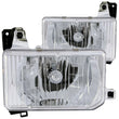 Load image into Gallery viewer, ANZO 1988-1989 Nissan Hardbody Crystal Headlights Chrome - Main Product View
