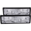 Load image into Gallery viewer, ANZO 1988-1998 Chevrolet C1500 Euro Parking Lights Black - Main Product View