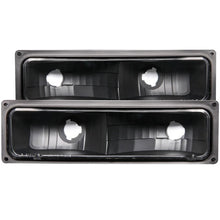 Load image into Gallery viewer, ANZO 1988-1998 Chevrolet C1500 Euro Parking Lights Black - Main Product View