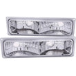 Load image into Gallery viewer, ANZO 1988-1998 Chevrolet C1500 Euro Parking Lights Chrome - Main Product View