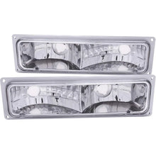 Load image into Gallery viewer, ANZO 1988-1998 Chevrolet C1500 Euro Parking Lights Chrome - Main Product View