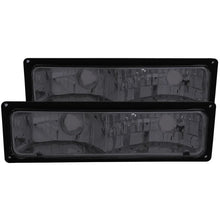 Load image into Gallery viewer, ANZO 1988-1998 Chevrolet C1500 Euro Parking Lights Smoke - Main Product View