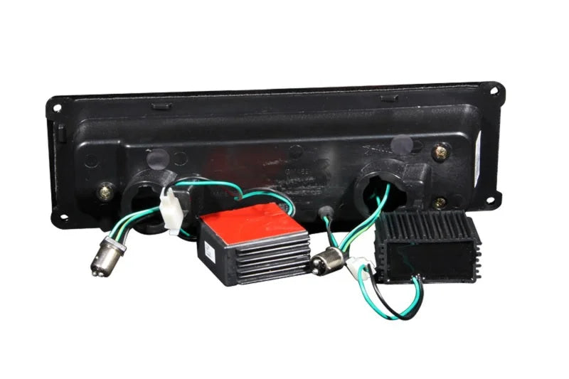 ANZO 1988-1998 Chevrolet C1500 LED Parking Lights Chrome - Side View