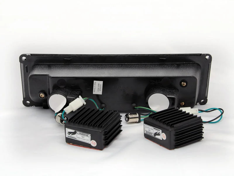 ANZO 1988-1998 Chevrolet C1500 LED Parking Lights Smoke - Side View