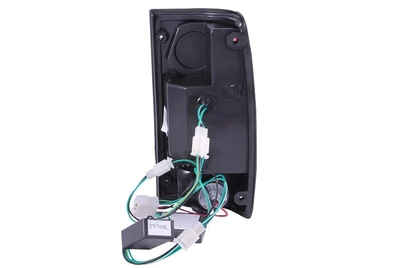 ANZO 1989-1995 Toyota Pickup LED Taillights Red/Clear - Detail View