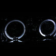 Load image into Gallery viewer, ANZO 1991-1994 Toyota Land Cruiser Crystal Headlights w/ Halo Chrome - Side View