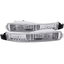 Load image into Gallery viewer, ANZO 1992-1993 Honda Accord Euro Parking Lights Chrome - Main Product View