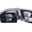 Load image into Gallery viewer, ANZO 1992-1995 Honda Civic Taillights Red/Clear - Side View