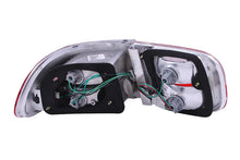 Load image into Gallery viewer, ANZO 1992-1995 Honda Civic Taillights Red/Clear - Side View