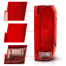 Load image into Gallery viewer, ANZO 1992-1996 Ford Bronco Taillight Red/Clear Lens (OE Replacement) - Back View
