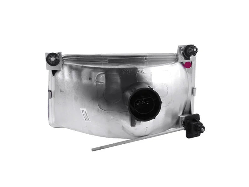 ANZO 1992-1996 Ford F-150 Crystal Headlights Chrome - Side View