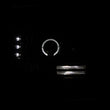 Load image into Gallery viewer, ANZO 1992-1996 Ford F-150 Projector Headlights w/ Halo Black w/ Side Markers and Parking Lights - Side View