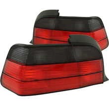 Load image into Gallery viewer, ANZO 1992-1998 BMW 3 Series E36 Coupe/Convertable Taillights Red/Smoke - Main Product View
