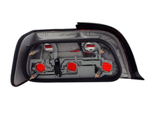 Load image into Gallery viewer, ANZO 1992-1998 BMW 3 Series E36 Coupe/Convertable Taillights Red/Smoke - Side View