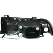 Load image into Gallery viewer, ANZO 1992-1998 BMW 3 Series E36 Projector Headlights w/ Halo Black (CCFL) G2 - Side View
