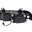 Load image into Gallery viewer, ANZO 1992-1998 BMW 3 Series E36 Projector Headlights w/ Halo Black G2 1 pc - Detail View