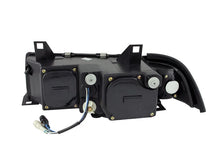 Load image into Gallery viewer, ANZO 1992-1998 BMW 3 Series E36 Projector Headlights w/ Halo Black G2 1 pc - Detail View