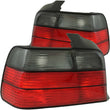 Load image into Gallery viewer, ANZO 1992-1998 BMW 3 Series E36 Sedan Taillights Red/Smoke - Main Product View